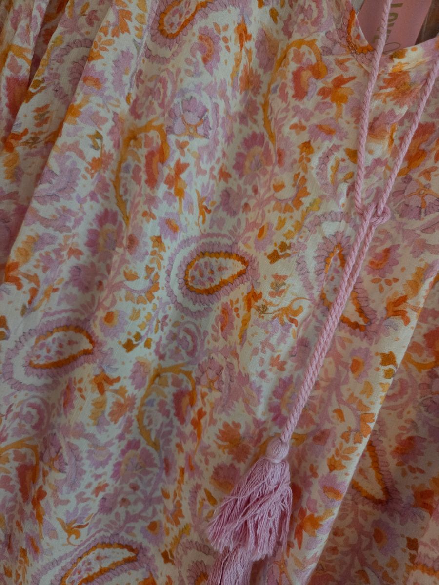 SUSANNE BLOUSE PAISLEY PINK