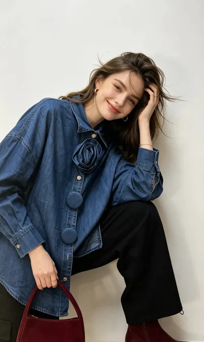 Hovedbilde RONJA SHIRT DENIM